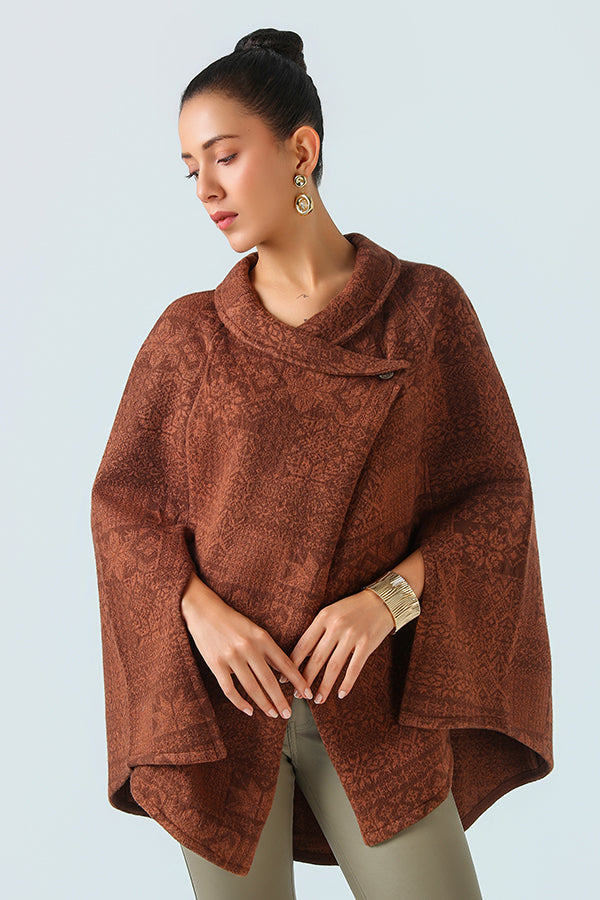 Brun d'Antan Poncho