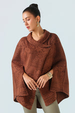 Brun d'Antan Poncho