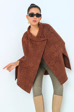 Brun d'Antan Poncho