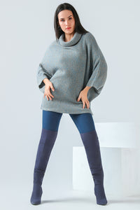 Mistwood High-Neck Poncho