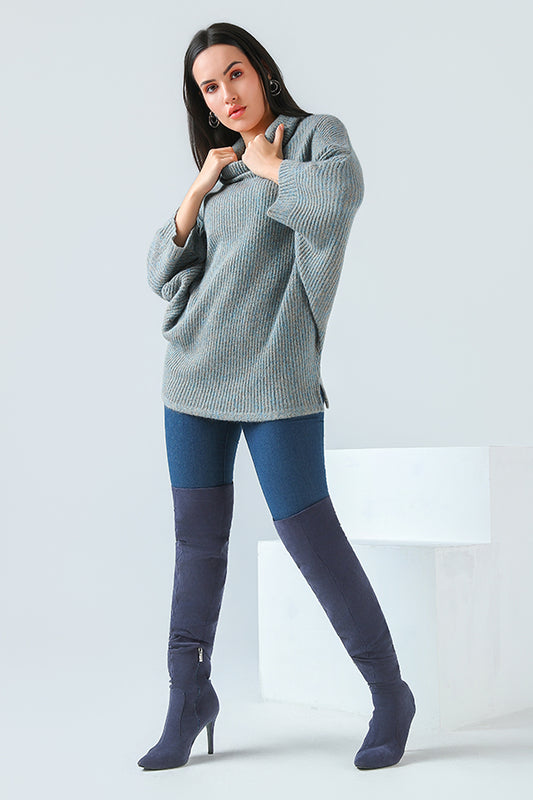 Mistwood High-Neck Poncho