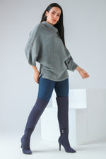 Mistwood High-Neck Poncho