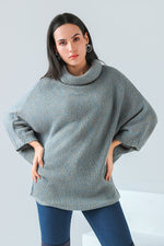 Mistwood High-Neck Poncho