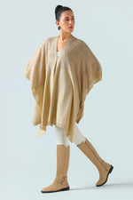 Sable Tissé Cape