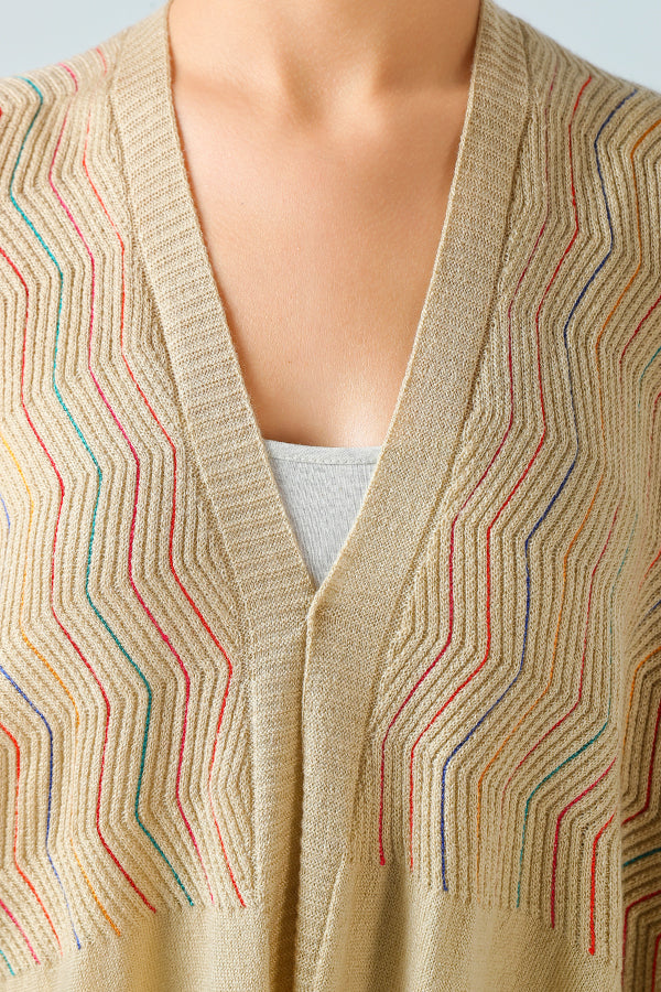 Sable Tissé Cape