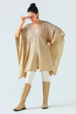 Sable Tissé Cape