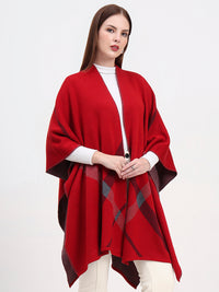 Crimson Ember Cape