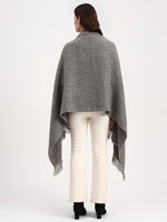 Slate Herringbone Wrap