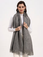 Slate Herringbone Wrap