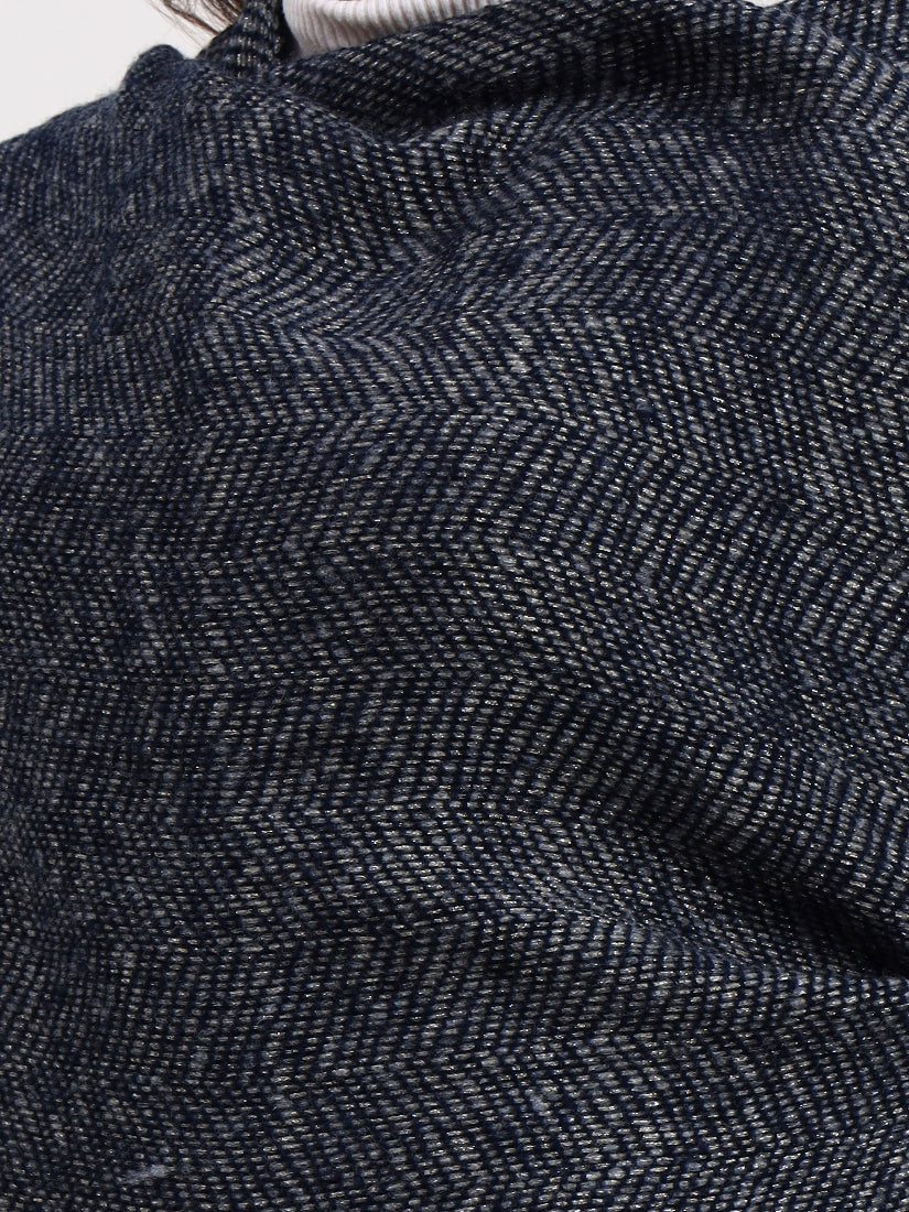 Misty Herringbone Wrap