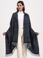 Misty Herringbone Wrap
