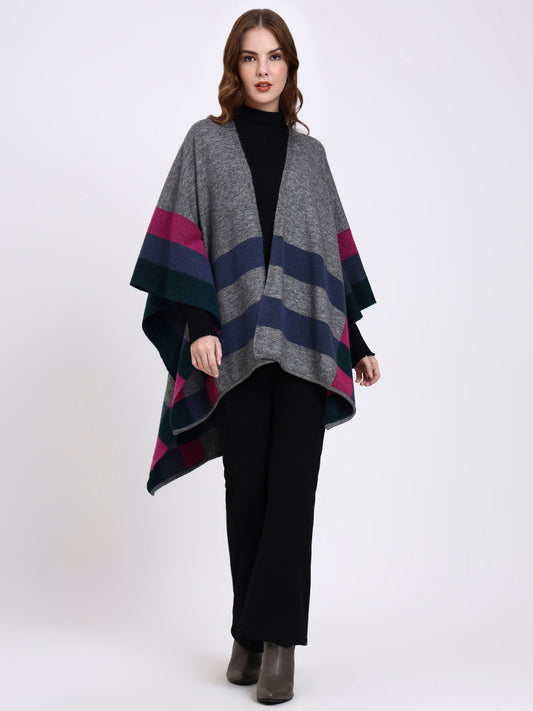 Ashwood Check Cape
