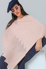 Antique Rose Poncho