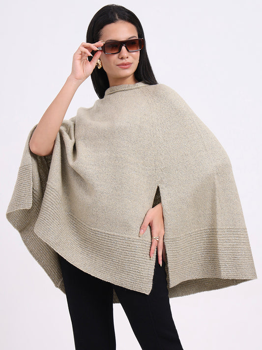 Luster Veil Poncho
