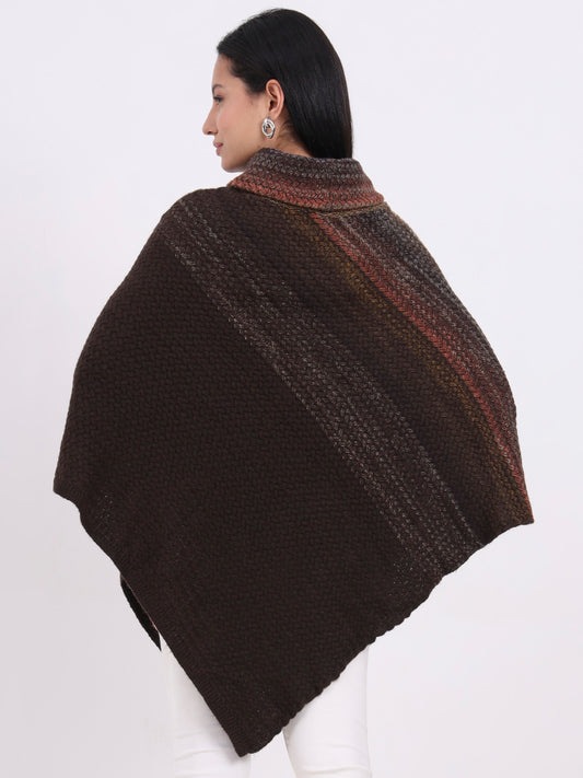 Chestnut Horizon Poncho