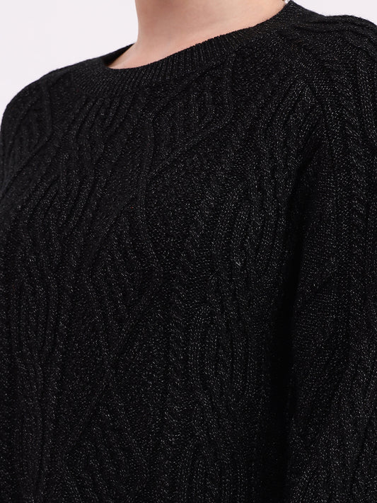 Noir Heritage Cable Knit