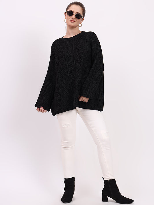 Noir Heritage Cable Knit