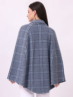 Navy Highlands Poncho
