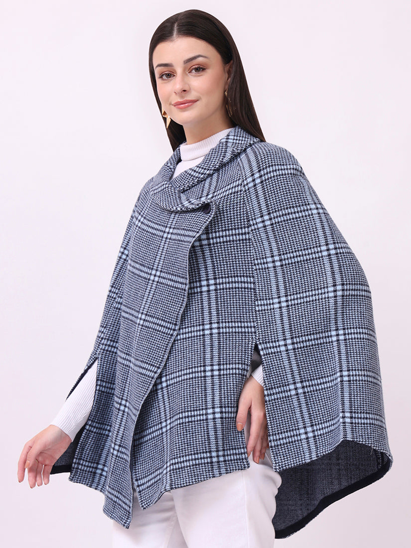 Navy Highlands Poncho