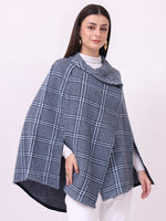 Navy Highlands Poncho