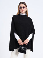 Noir Radiance Poncho