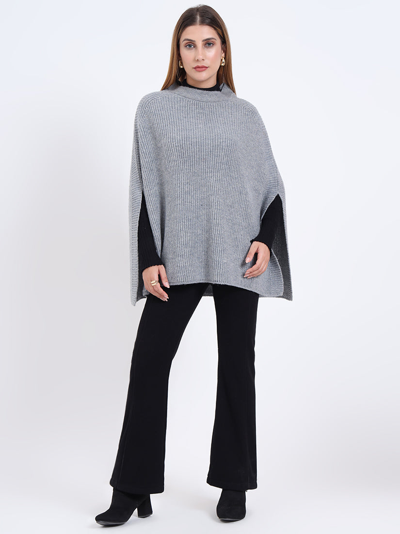 Ash Gleam Poncho