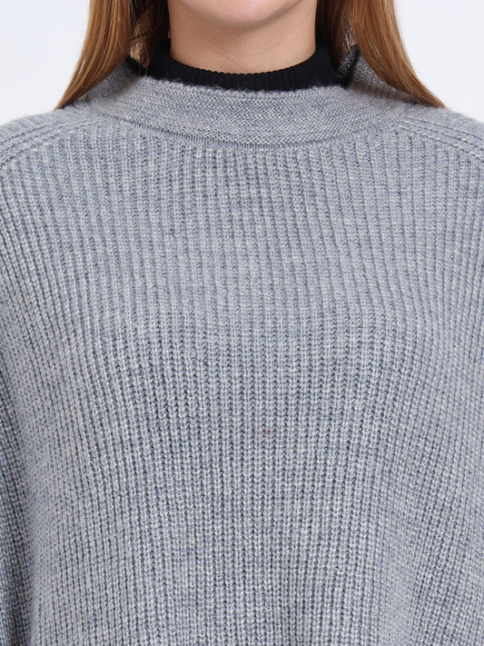 Ash Gleam Poncho