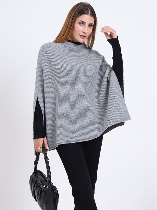 Ash Gleam Poncho