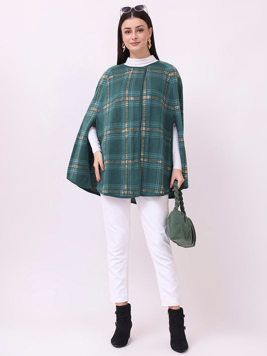 Forest Check Cloak
