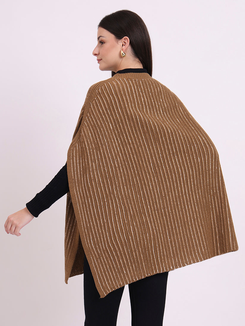 Camel Dune Poncho