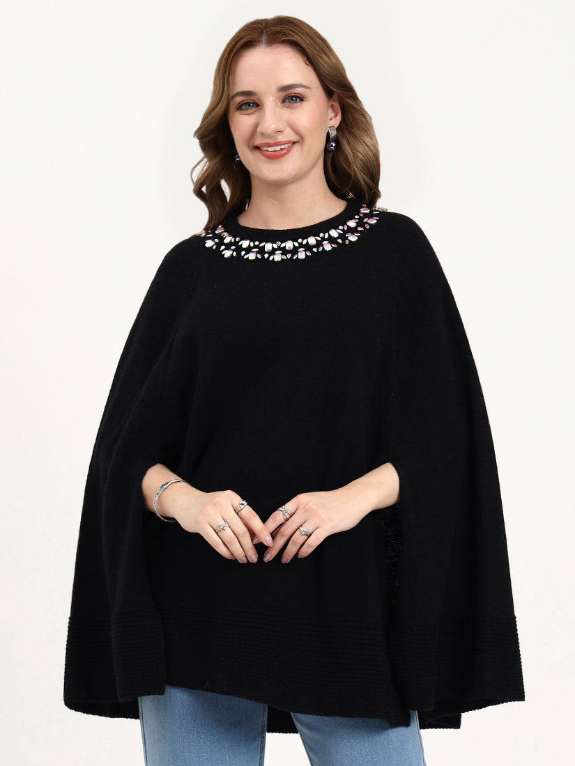 Nocturne Jewel Poncho