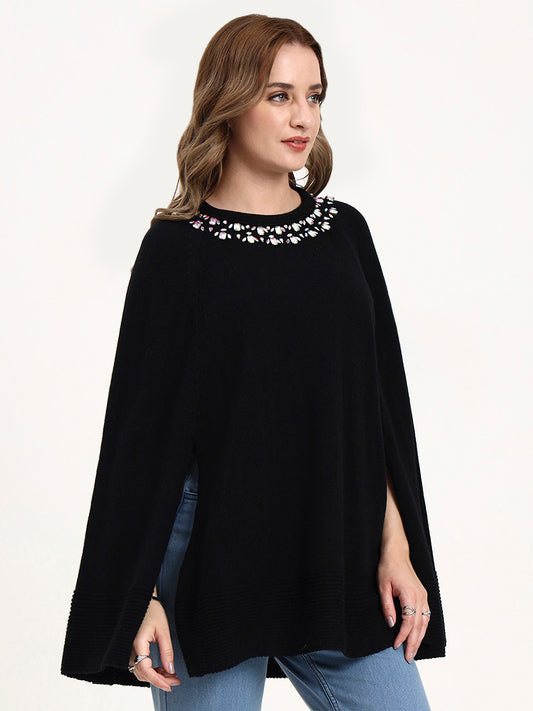 Nocturne Jewel Poncho