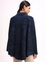 Bleu Patrimoine Poncho