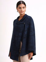 Bleu Patrimoine Poncho