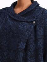 Bleu Patrimoine Poncho