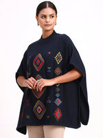 Midnight Mosaic Poncho