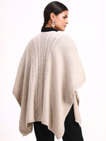 Ivoire Botanique Poncho