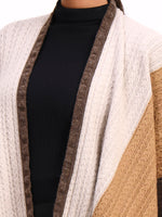 Sable Tricolore Poncho