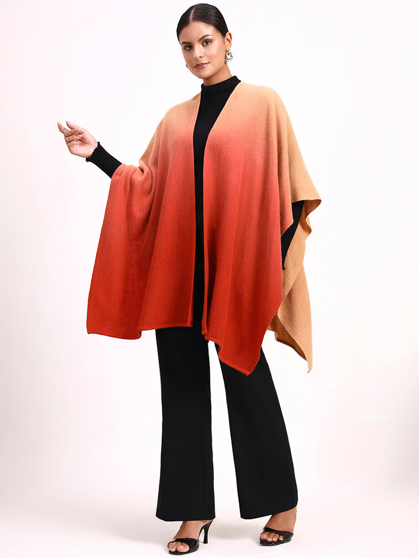 Burnished Camel Cape