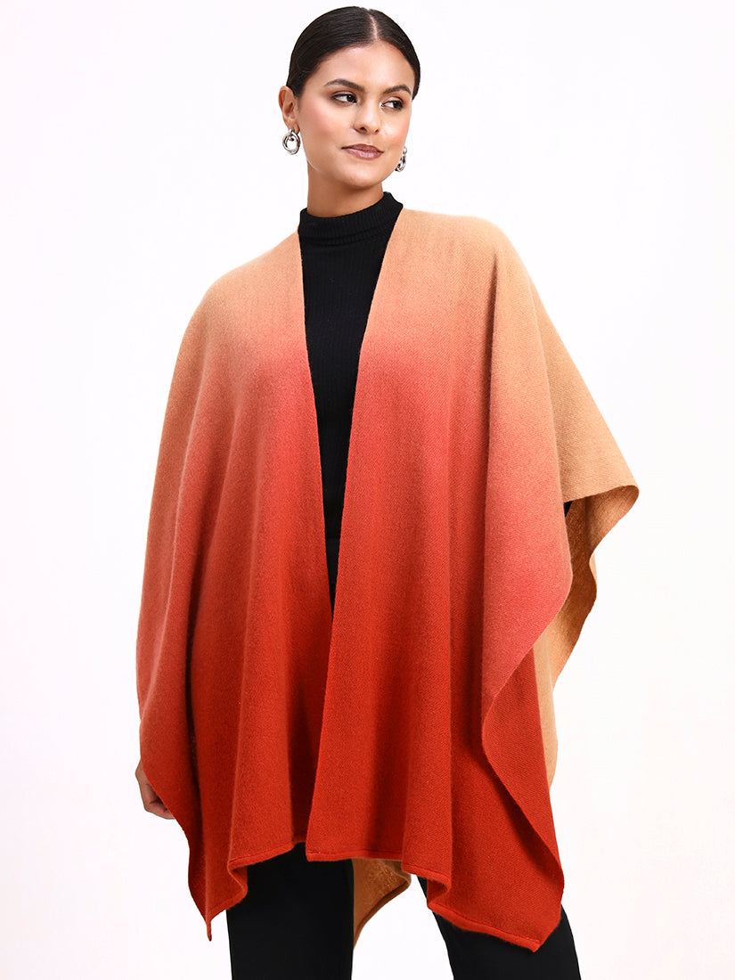 Burnished Camel Cape