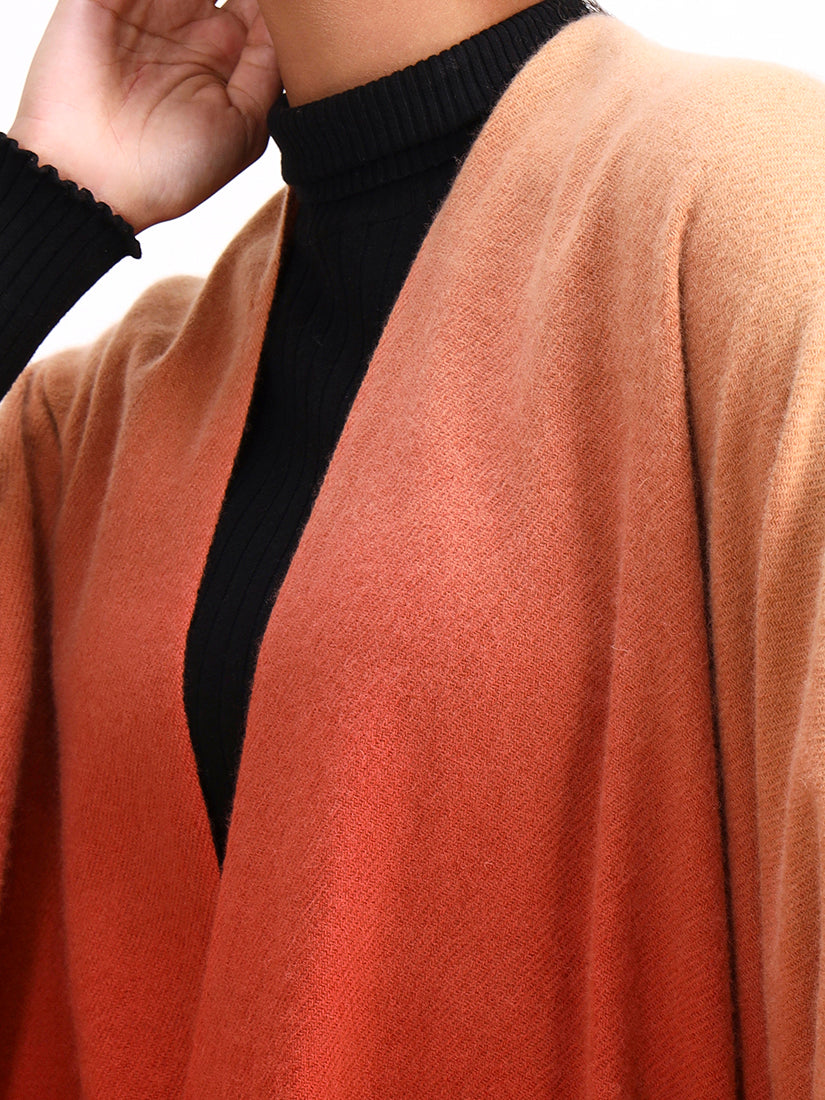 Burnished Camel Cape