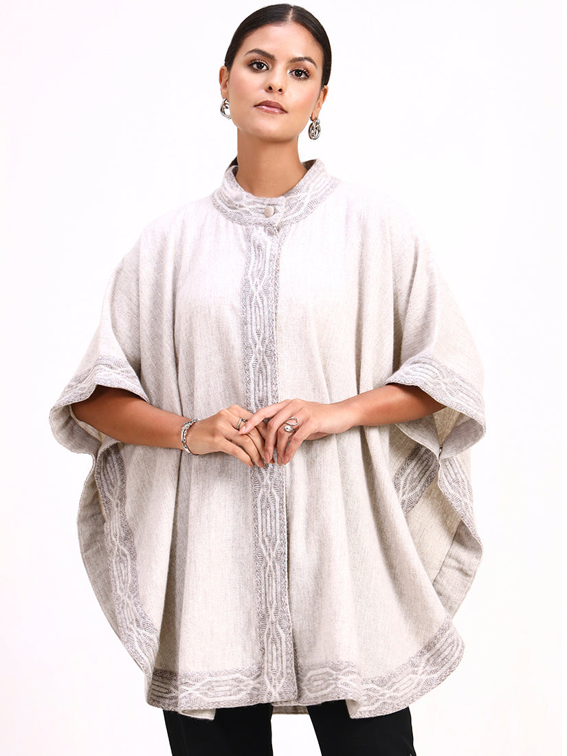 Céladon Tissé Cape