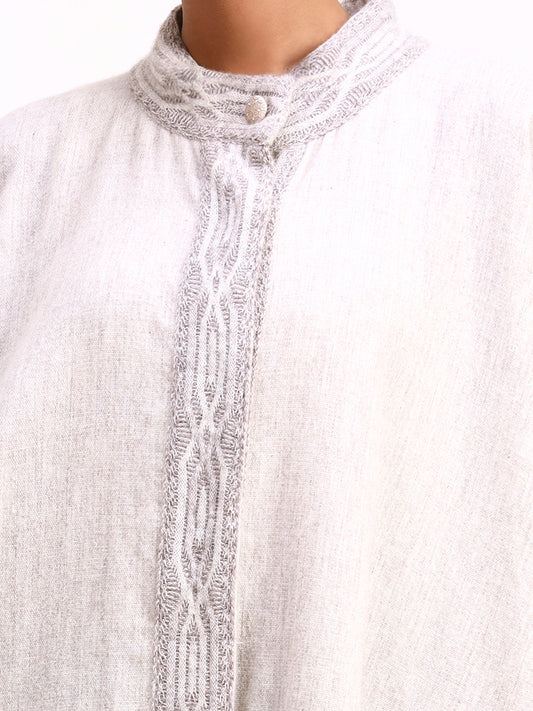 Céladon Tissé Cape