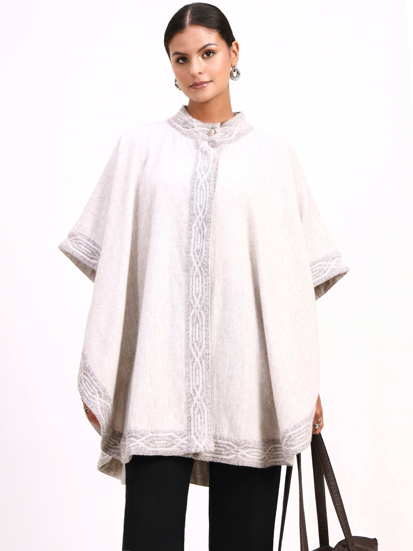 Céladon Tissé Cape