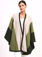 Olive d'Hiver Poncho