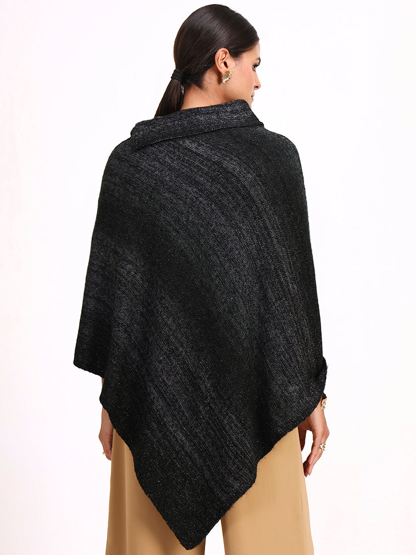 Obsidian Cowl Poncho