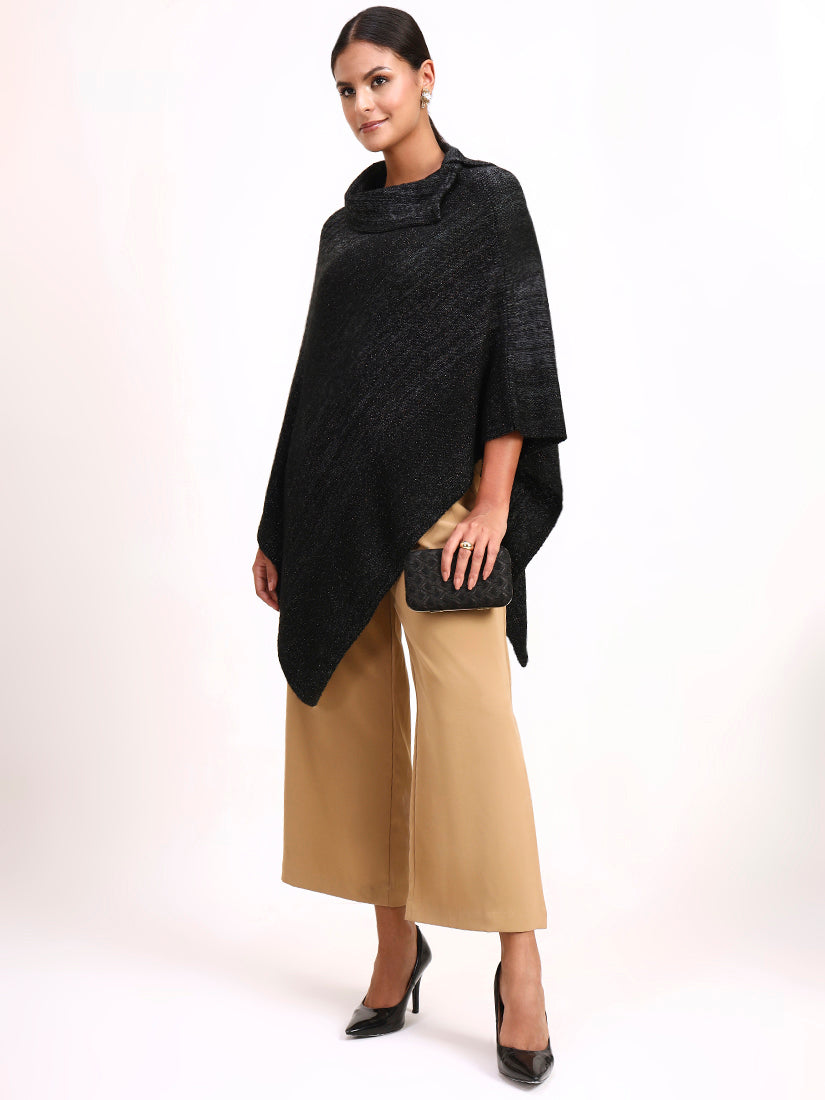 Obsidian Cowl Poncho