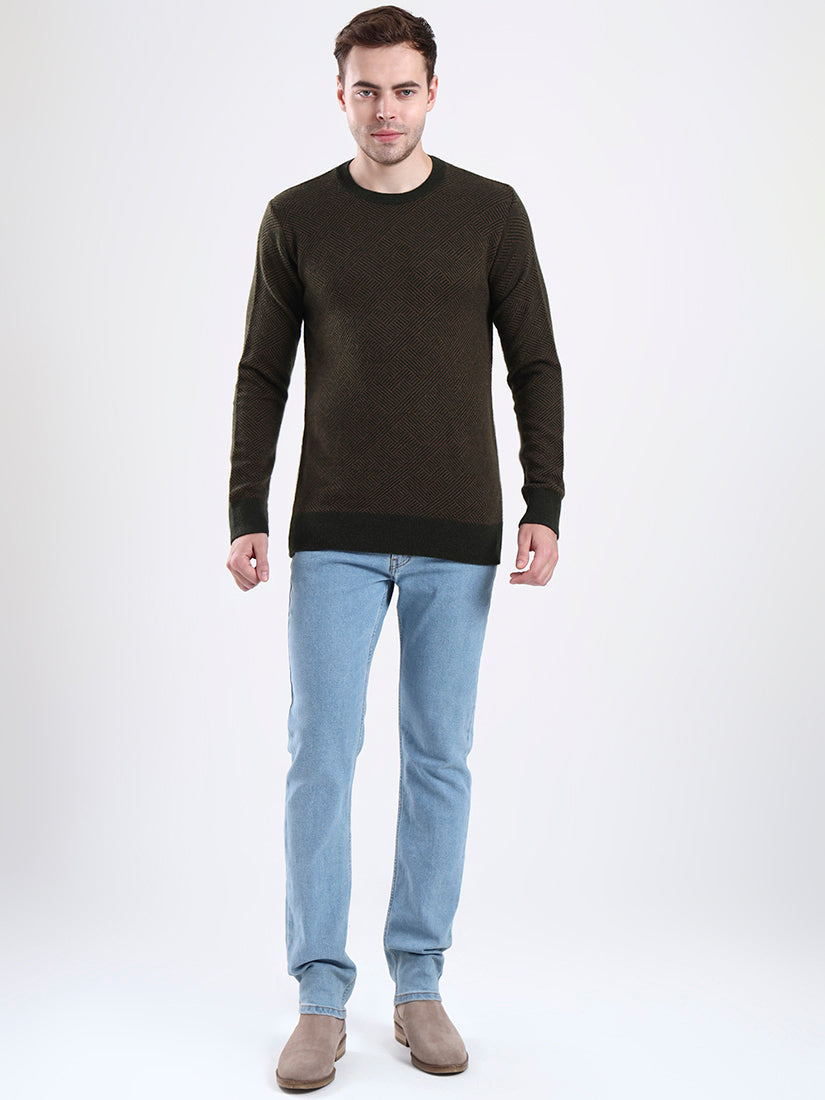 Ashcombe Textured Lambswool Pullover
