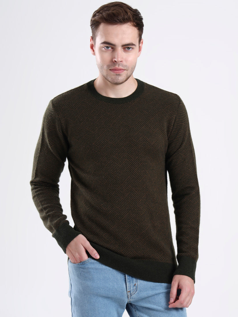 Ashcombe Textured Lambswool Pullover