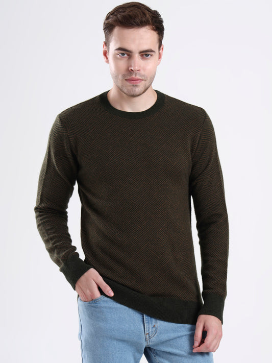 Ashcombe Textured Lambswool Pullover